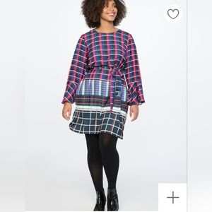 Eloquii SZ 18 Geometric shift dress